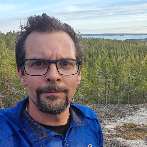 Närbild på David Hammenstig.