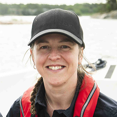 Närbild på Amanda Wännman.