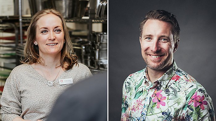Ida Henriksson och Gustav Grunselius