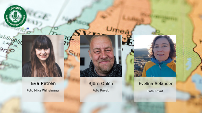 Evelina Selander, enheten landsbygder och lokal kapacitet, Tillväxtverket, Björn Ohlén, regionutvecklare, Västra Götalandsregionen och Eva Petrén, processledare Hållbar platsutveckling i Dals-Rostock