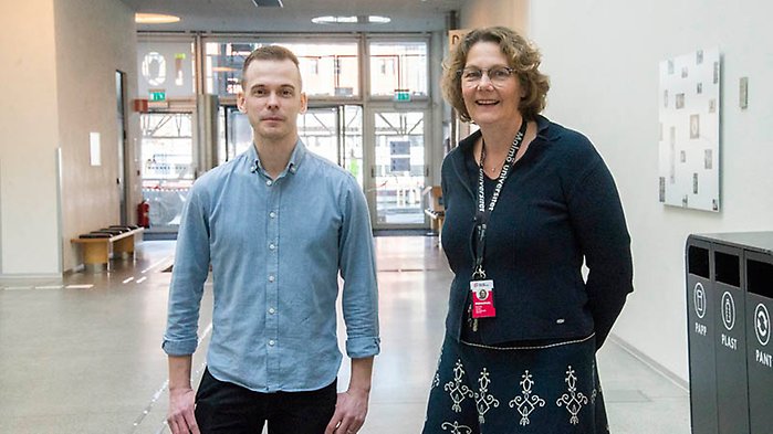 Eddie Grahn och Annette Zeidler.