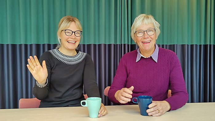 Anna Lundstedt och Eva Sundberg.